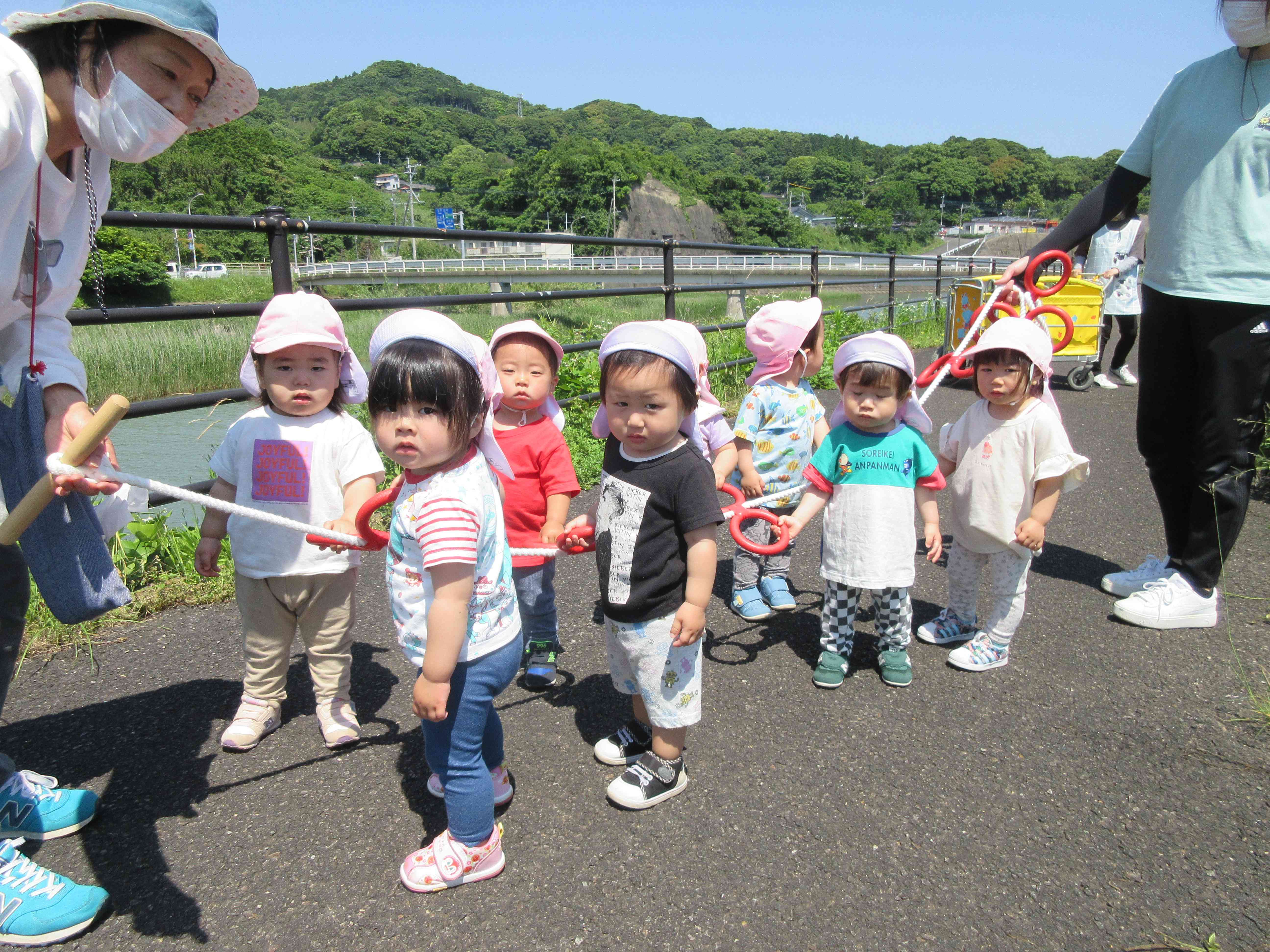 春のおさんぽに出発！